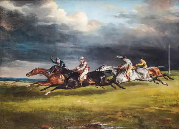 Géricault, Théodore: Course de chevaux