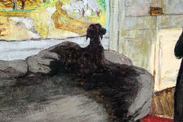 Vuillard, Edouard: Ritratto di Pierre Bonnard
