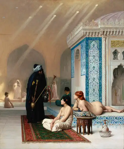 Gérôme, Jean-Léon: HaremPool