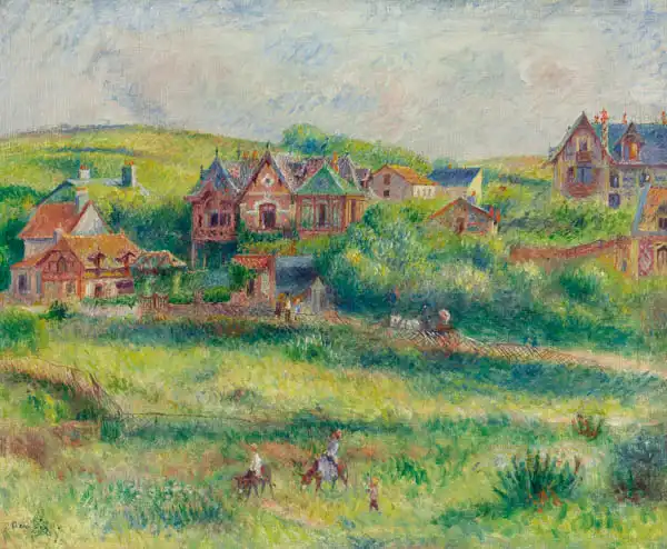 Renoir, Auguste: Le Châlet de Blanche Pierson? Pourville
