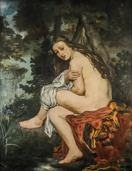Manet, Edouard: La Nymphe surprise