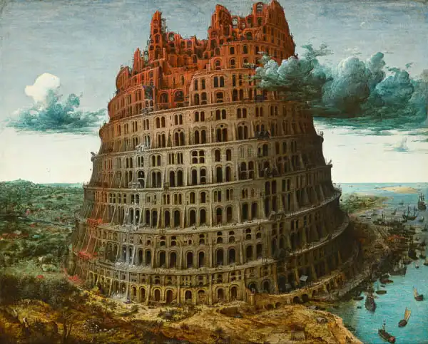 Brueghel, Pieter, the elder: The Tower of Babe...