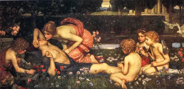 Waterhouse, J. W.: The awakening of adonis