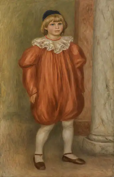 Renoir, Auguste: Claude Renoir in Clown Costume