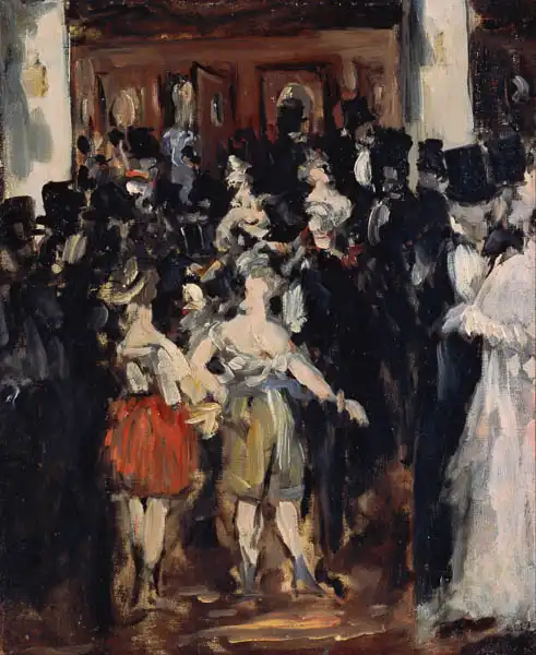 Manet, Edouard: Masked Ball at the Opera