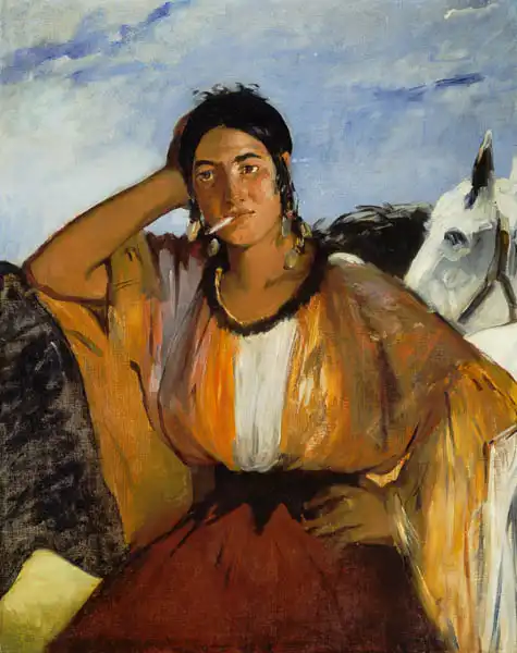 Manet, Edouard: Gypsy with a Cigarette
