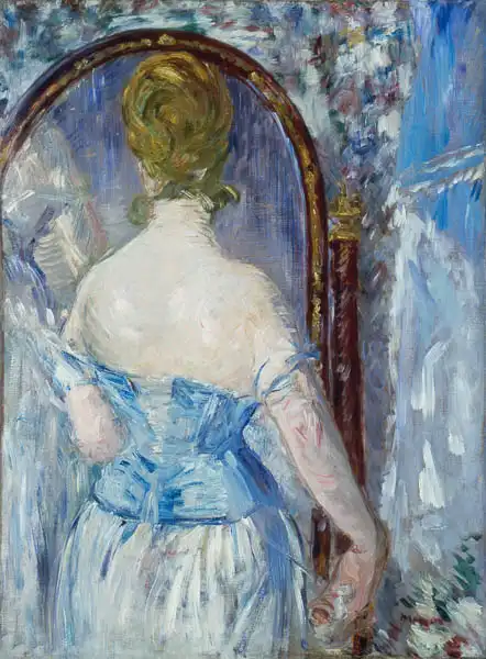 Manet, Edouard: Before the mirror