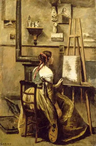 Corot, J. B. Camille: Atelier de Corot