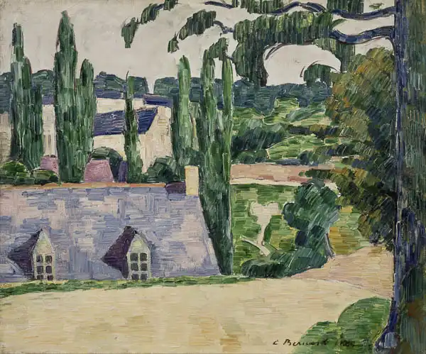 Bernard, Emile: Landscape at Pont Aven