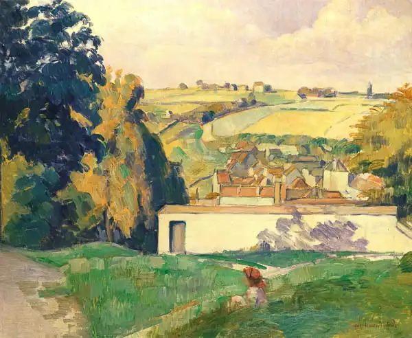 Bernard, Emile: Jeune Fille Sur La Colline