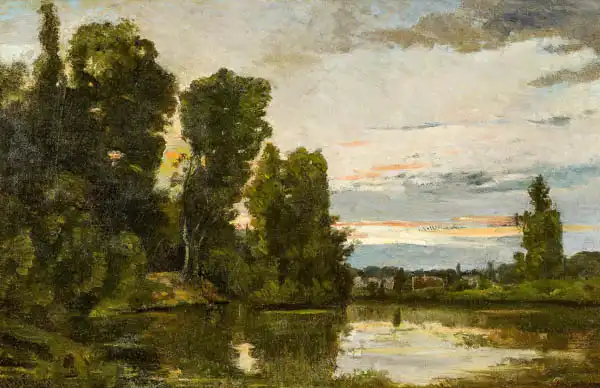 Daubigny, Charles-Francois: Bord de riviere