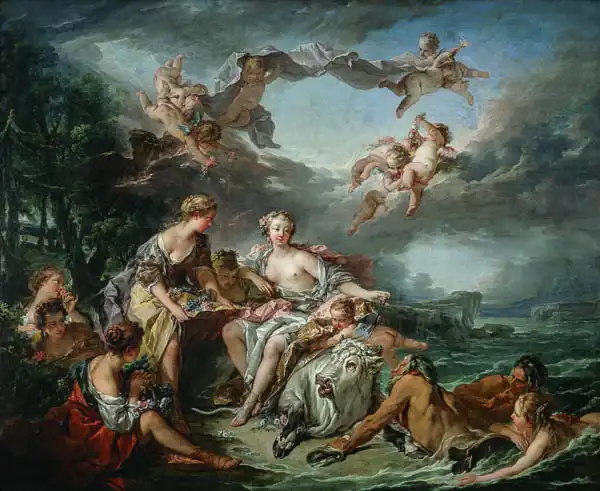 Boucher, Francois: The Rape of Europa