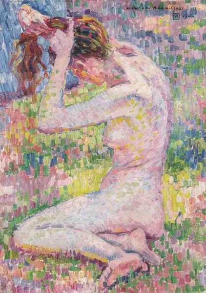 Rysselberghe, Théo van: Nu assis