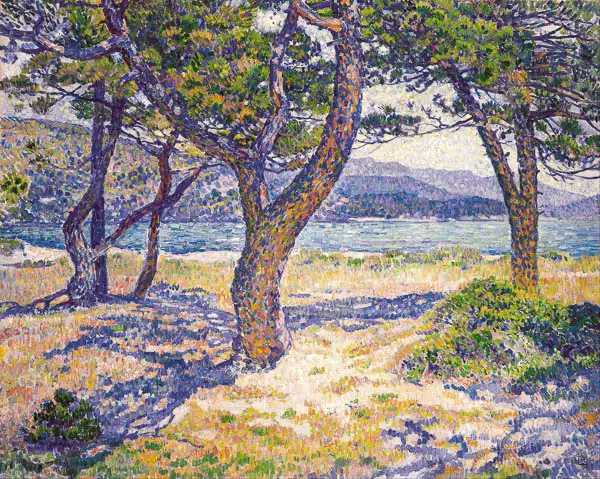 Rysselberghe, Théo van: La Méditerranée au Lavandou