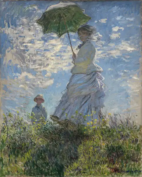 Monet, Claude: Ms. Monet and her son
