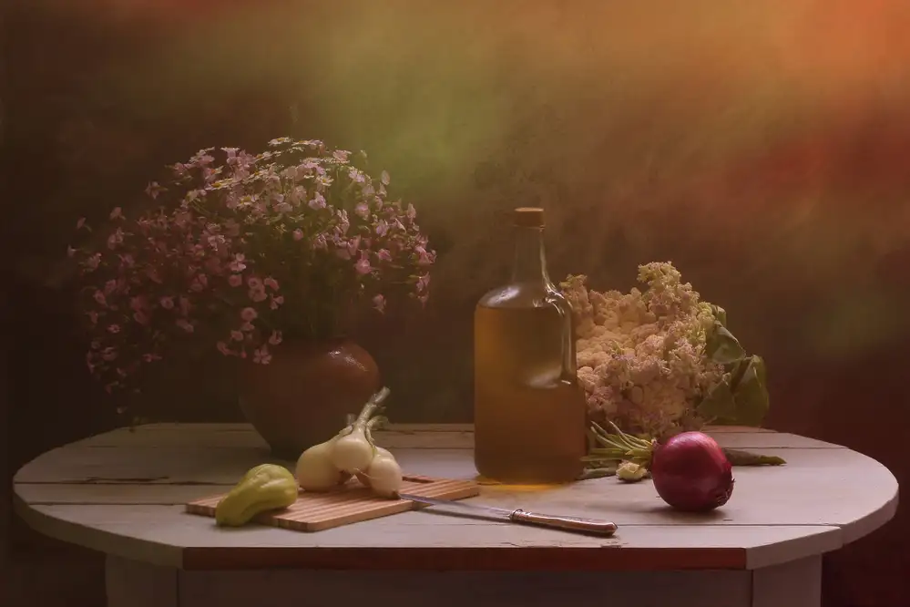UstinaGreen: Still life with Oil