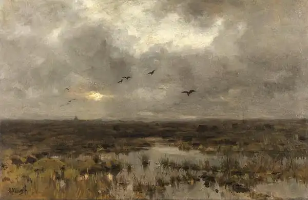 Mauve, Anton: Swamp
