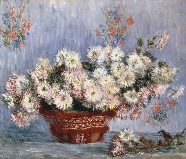 Monet, Claude: Chrysanthemums
