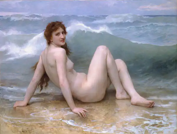 Bouguereau, Adolphe: Wave