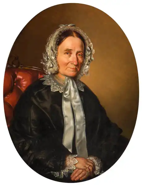 Manes, Josef: Portrait of Anna Naprstkova