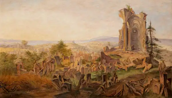 Havranek, Bedrich: Jewish cemetery in the landscape