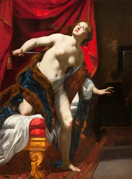 Vouet, Simon: Suicide of Lucretia