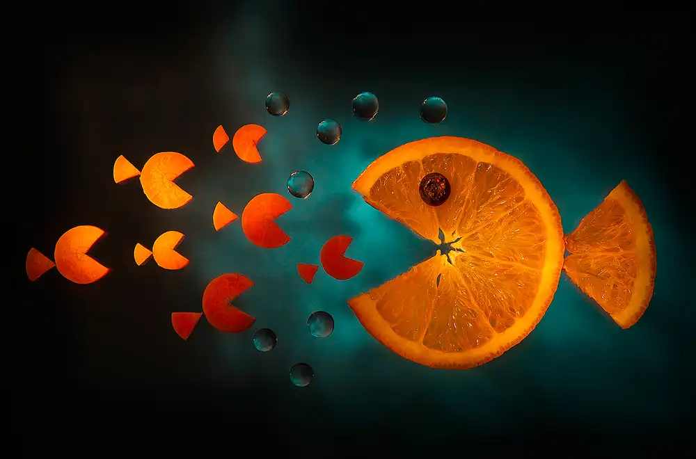 Ianeva, Aida: Orange fish