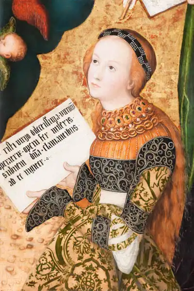 Cranach, Lucas: St. Kristina
