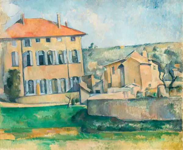 Cézanne, Paul: House in Aix-en-Provence (Jas de Bouffan)