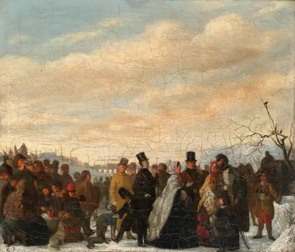 Purkyne, Karel: Thurn-Taxis family on the ice