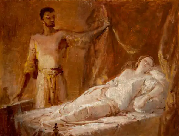 Navratil, Josef: Othello and Desdemona