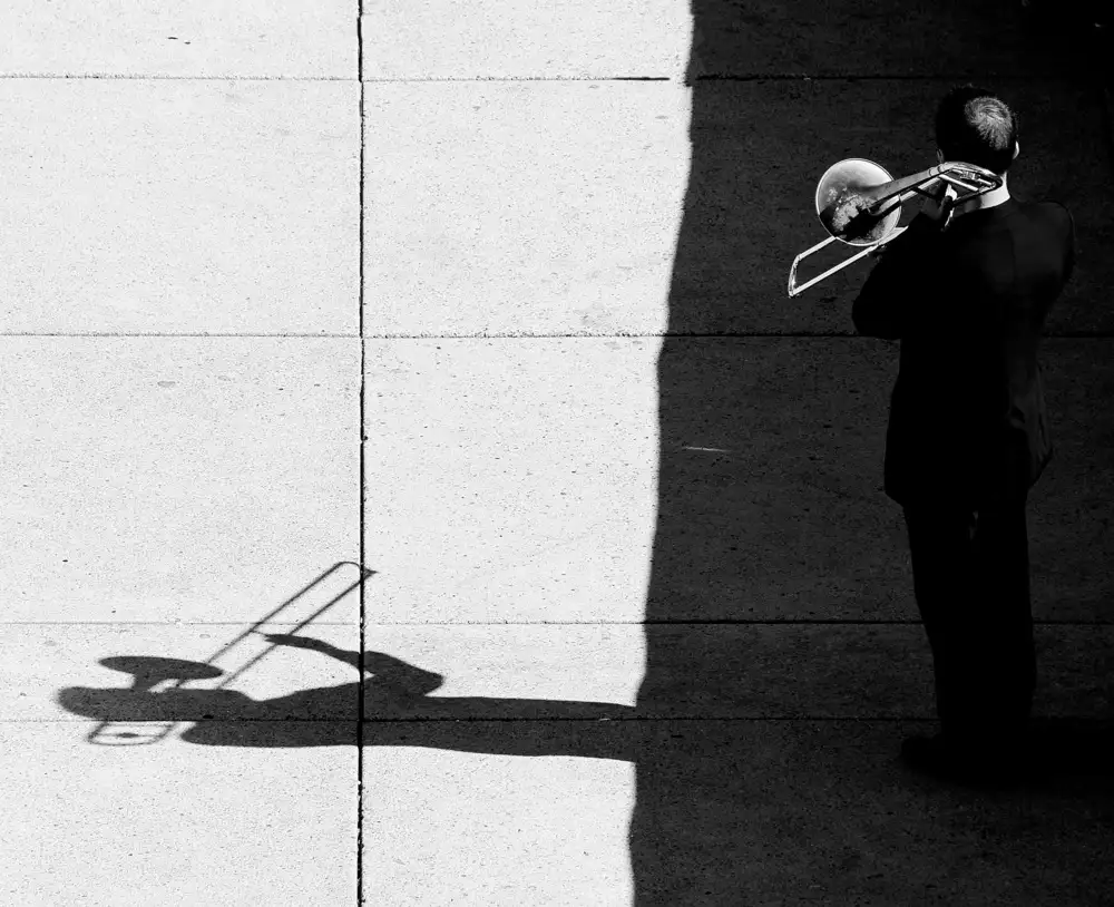 Wang, Jian: Trombone player