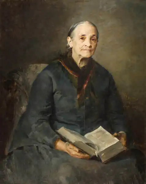 Hynais, Vojtech: Portrait of the artist