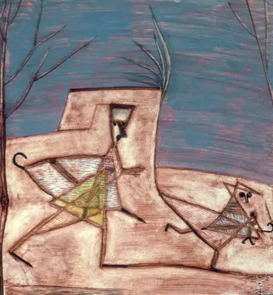 Klee, Paul: Fleeing children