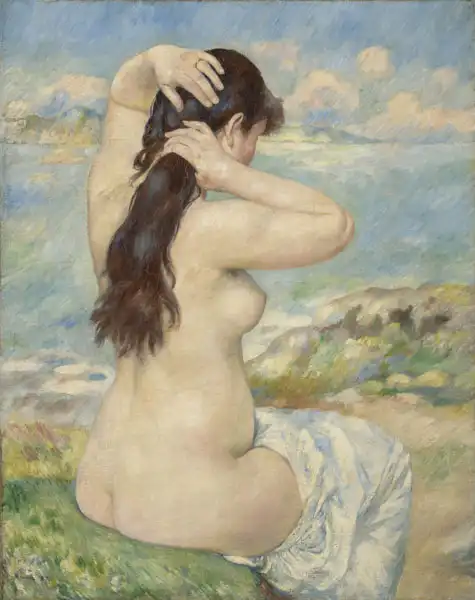 Renoir, Auguste: Combing hair after bath