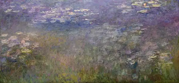 Monet, Claude: Water Lilies (Agapanthus) c.1915-26