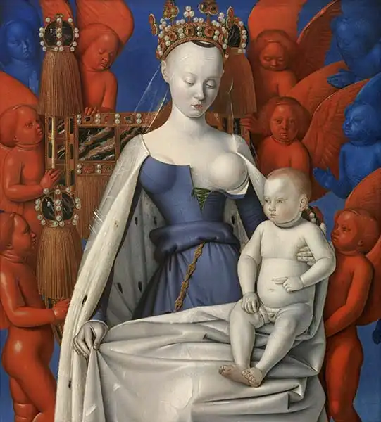 Fouquet, Jean: Madonna with child