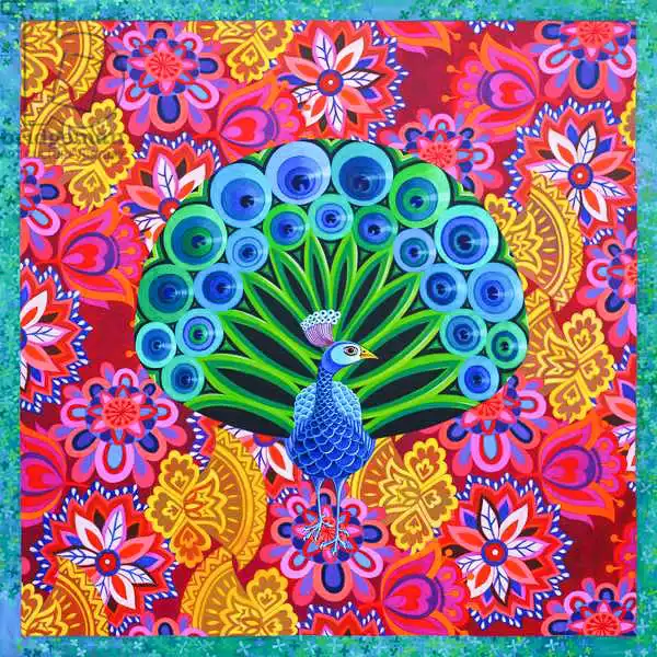 Tattersfield, Jan: Peacock and pattern