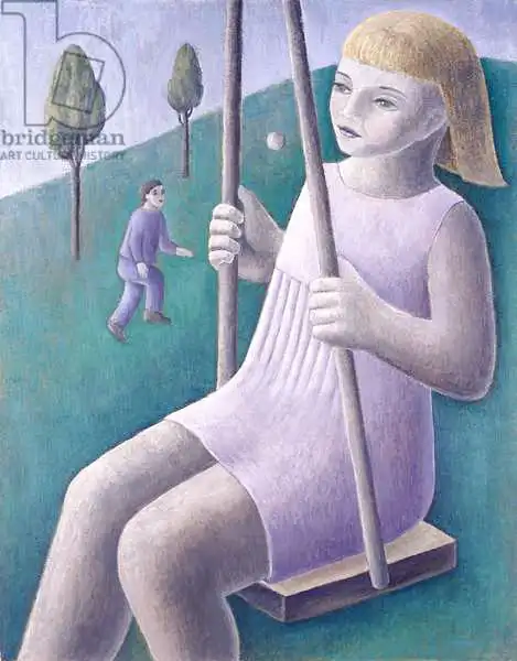 Addinall, Rut: Girl on Swing