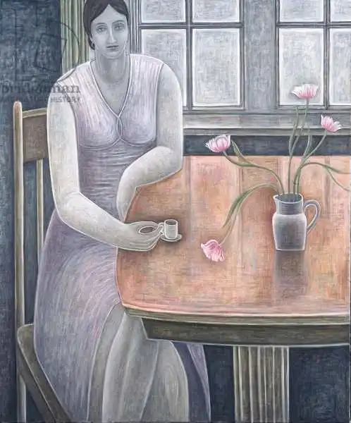 Addinall, Rut: Femme avec une petite tasse