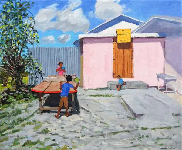 Macara, Andre: Ping-Pong, de la reine africaine Hideaway, Barbade.2012