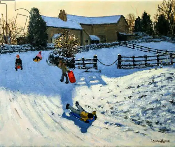 Macara, Andre: Enfants Slingging, Monyash, Derbyshire