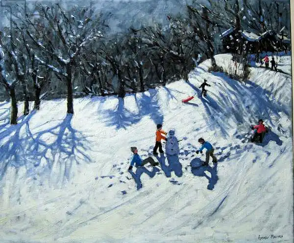 Macara, Andre: Le bonhomme de neige, Morzine