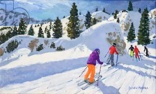 Macara, Andre: Ski, Rock City, Selva Gardena, Italie