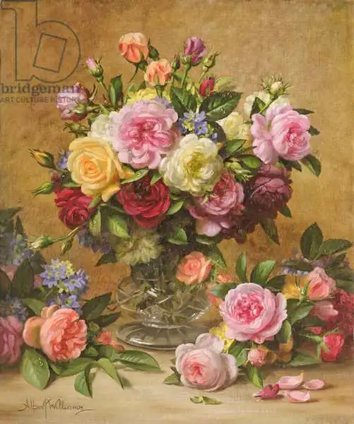 Williams, Albert: AB / 294 Un groupe de roses victoriennes
