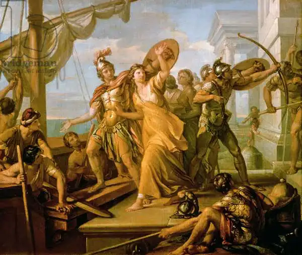 Hamilton, Gavin: The Rape of Helen, 1770s