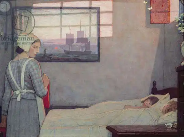 Robinson, Frederick Cayley: Une soirée d