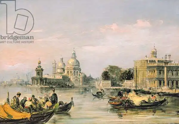 Pritchett, Edward: Santa Maria della Salute, Venise, 19e siècle