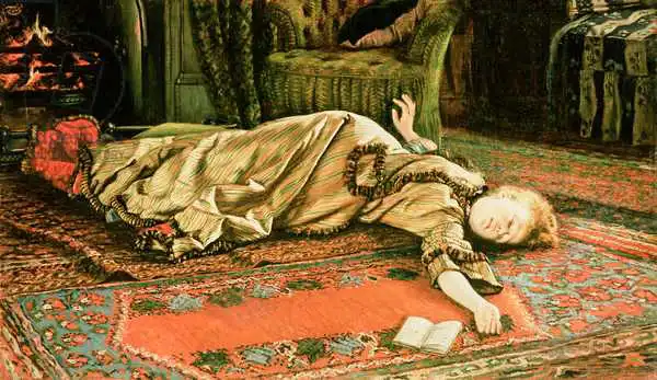 James Jacques Joseph Tissot Abandoned c.1881 2 Portraits