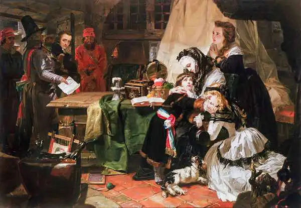 Ward, Edward Matthew: The Last Parting of Marie-Antoinette and her Son